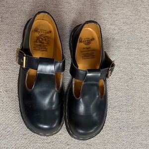 Dr. Martens- Black - Polley - made in England size 6.5/7